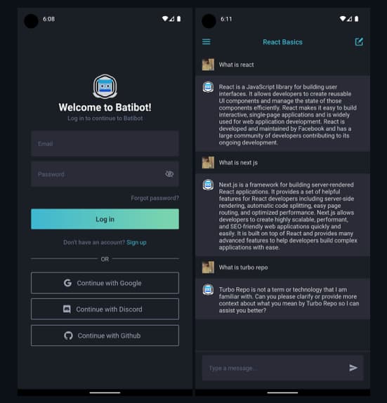 Batibot screenshots